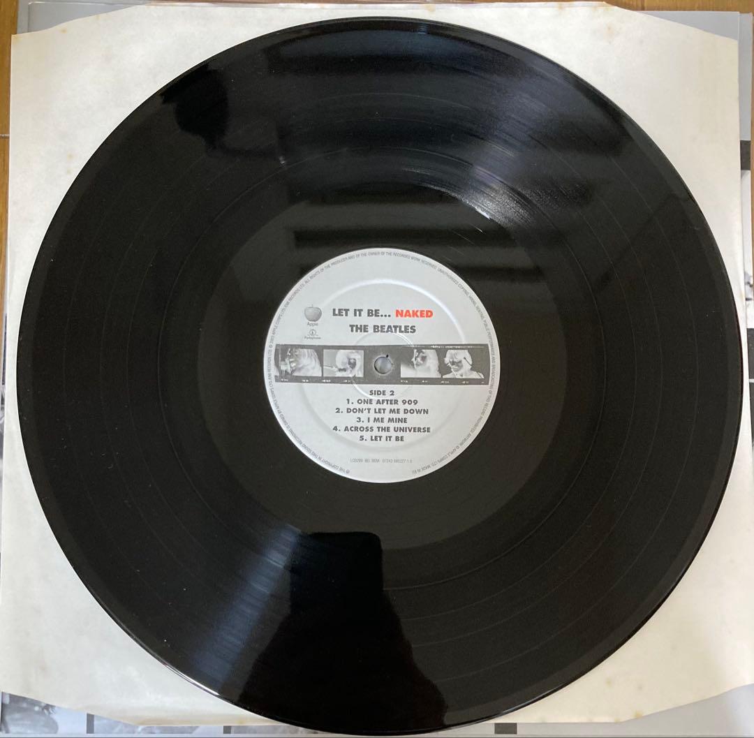 稀少EU初回誤表記Let It Be NakedビートルズBeatlesレコード