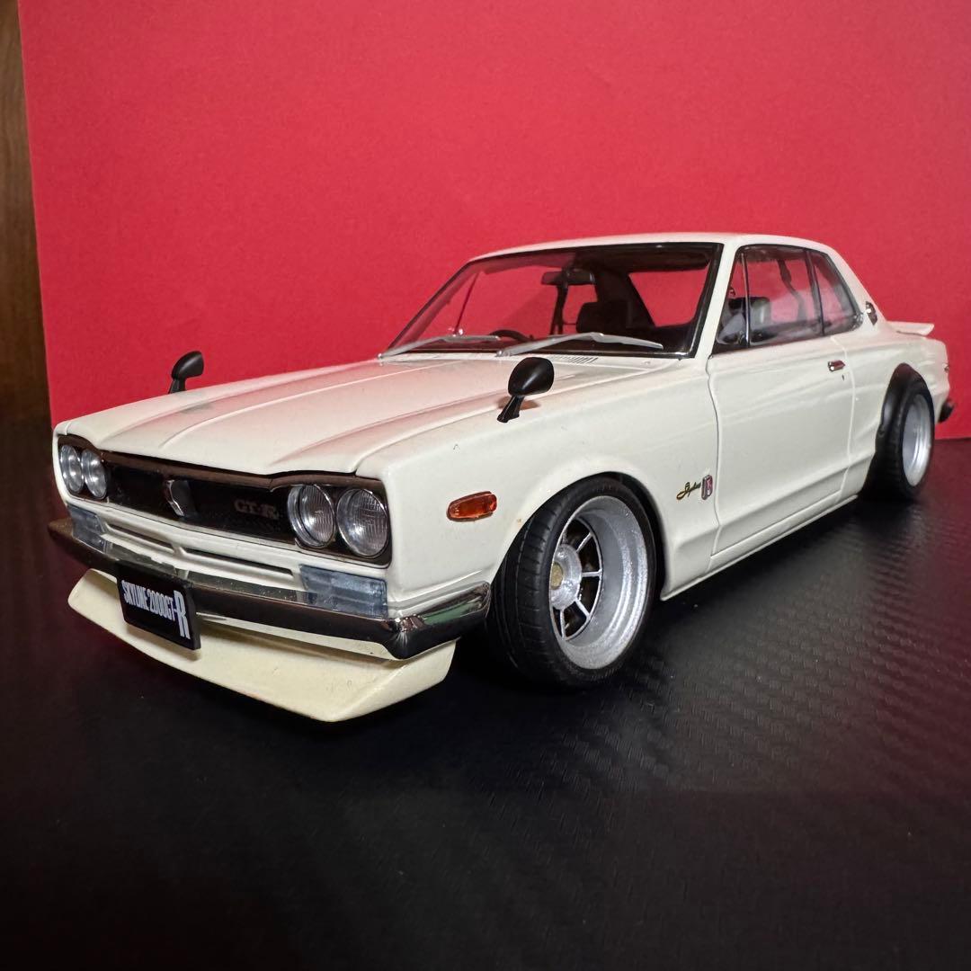オートアート 1/18 スカイライン 2000 GT-R (カスタム仕様)