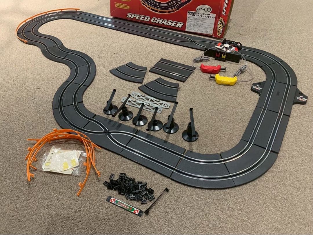 希少 スロットカー ファストレーン「スピードチェーサー」ロードレーシングセット
