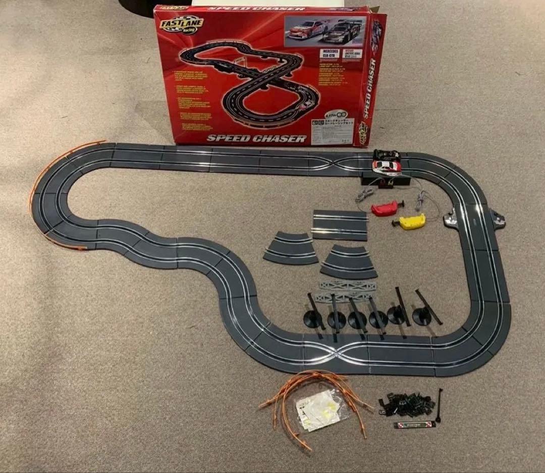 希少 スロットカー ファストレーン「スピードチェーサー」ロードレーシングセット