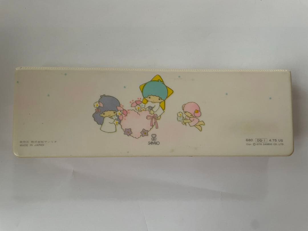 キキララ 筆箱 1976 サンリオ　レトロ　リトルツインスターズ 昭和レトロ