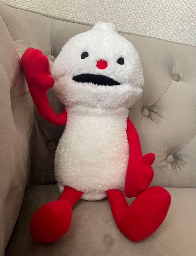 わ*ち様 【新品1つ】パペットスンスン　おすわり BIG ぬいぐるみ　ノンノン
