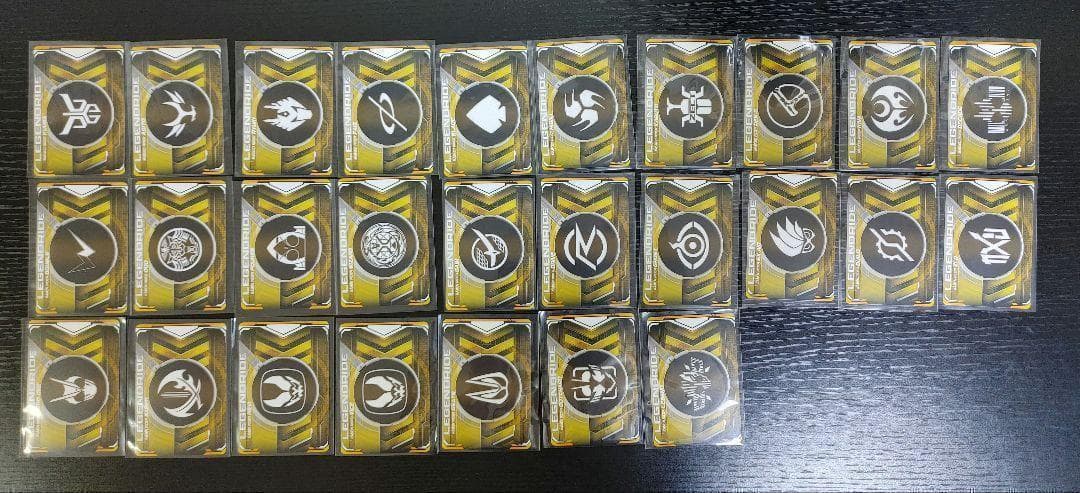 仮面ライダー　MR マーベラスレア 全27種 コンプ ライドケミートレカ
