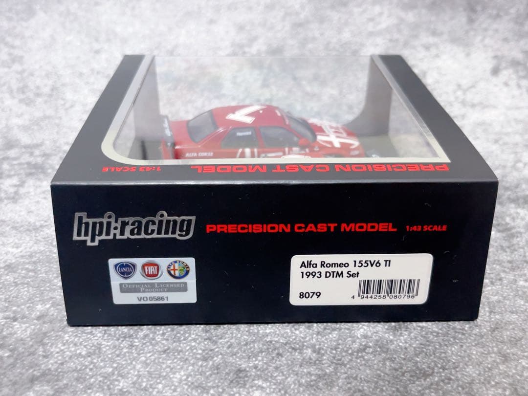 hpi 1\43 アルファロメオ155 V6 TI DTM 1993