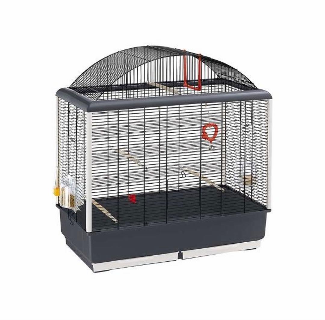 新品・未開封 ferplast社製 パラディオ5 鳥かご ゲージフルセット
