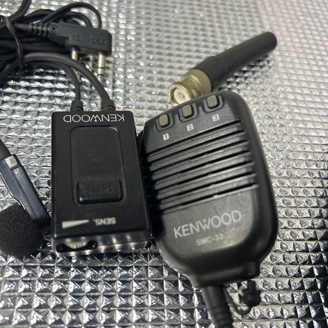 KENWOOD TH-F8 トランシーバー 430MHz マイク・ヘッドセット付
