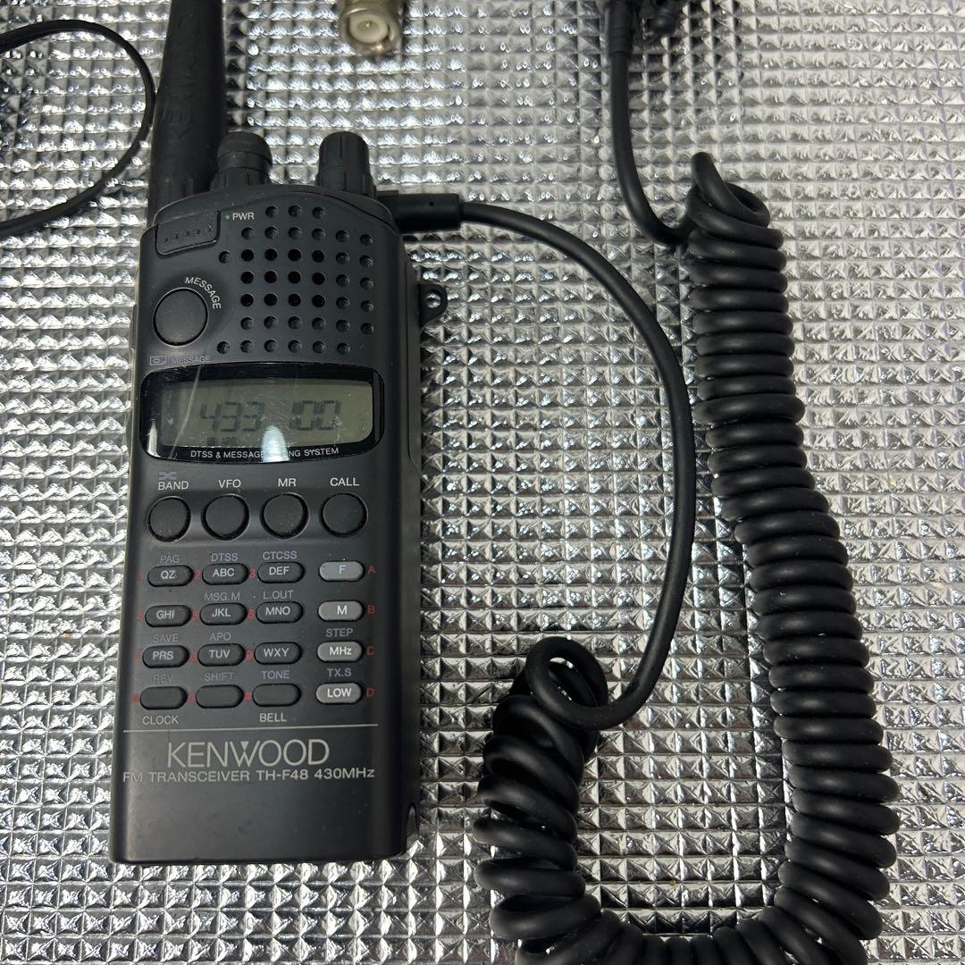 KENWOOD TH-F8 トランシーバー 430MHz マイク・ヘッドセット付
