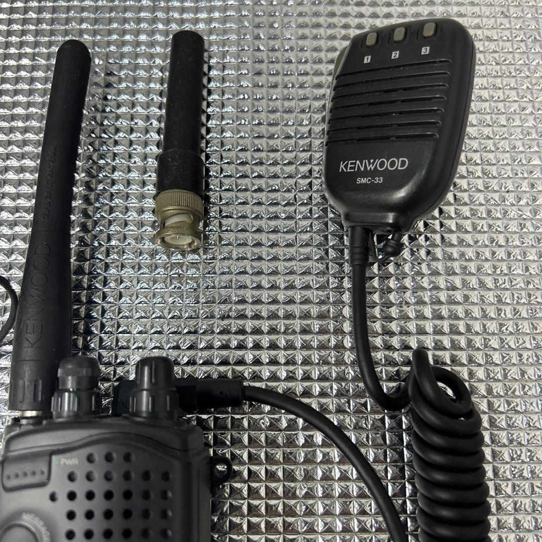 KENWOOD TH-F8 トランシーバー 430MHz マイク・ヘッドセット付
