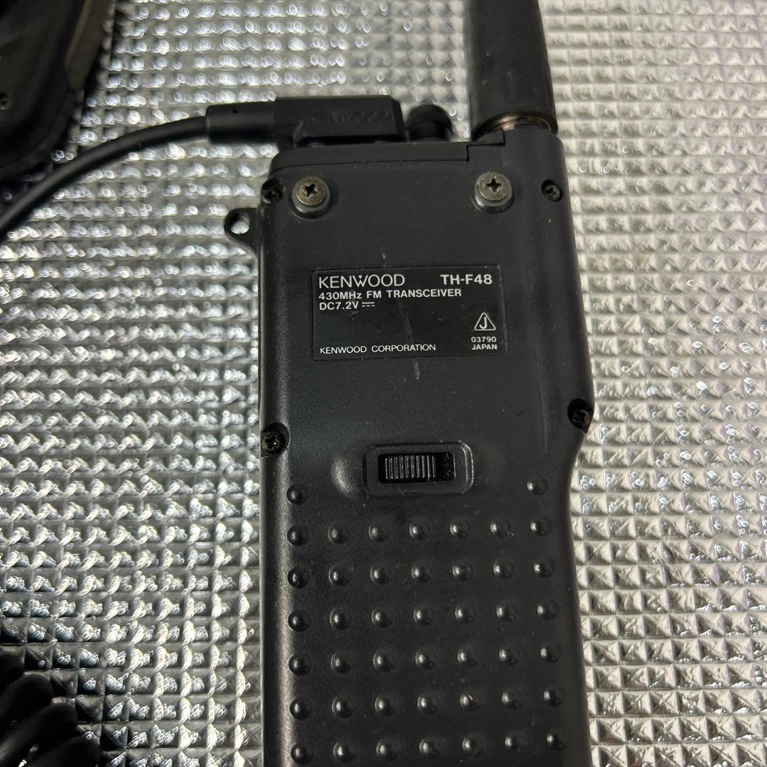 KENWOOD TH-F8 トランシーバー 430MHz マイク・ヘッドセット付