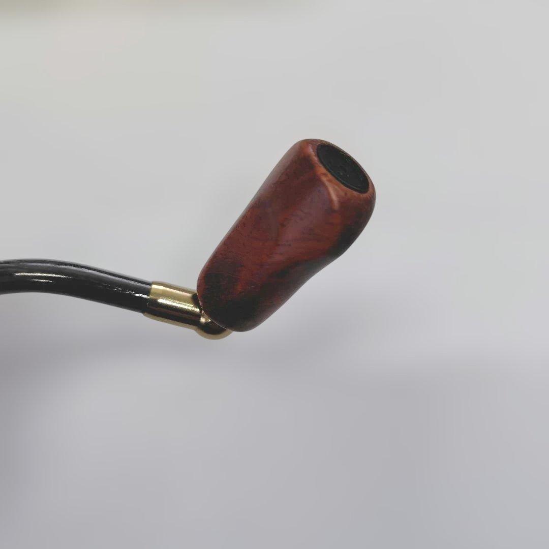 SLP カーボンライトハンドル50mm Iシェイプウッドノブ付き