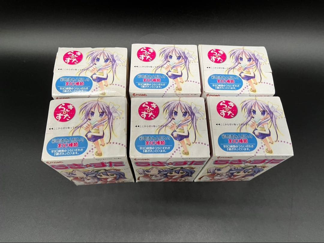 ◇【新品未開封】らき☆すたフィギュア　6箱セット　ランダム