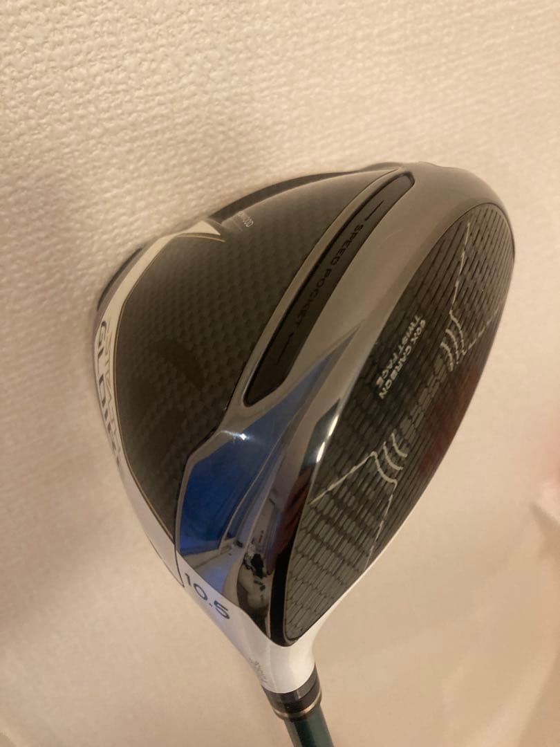 美品 ステルスグローレ ドライバー スピーダーNX グリーン 　カスタムシャフト