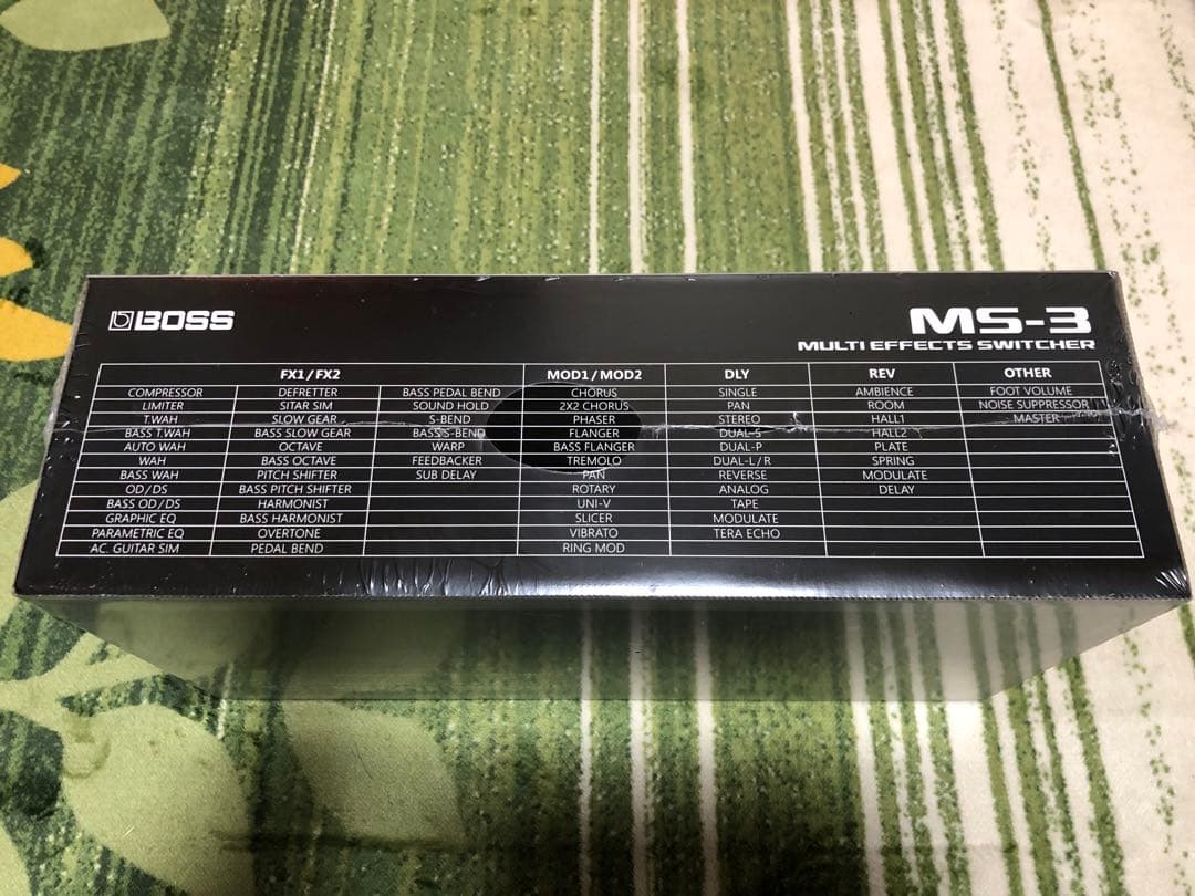 【未開封】 BOSS MS-3 マルチエフェクトスイッチャー
