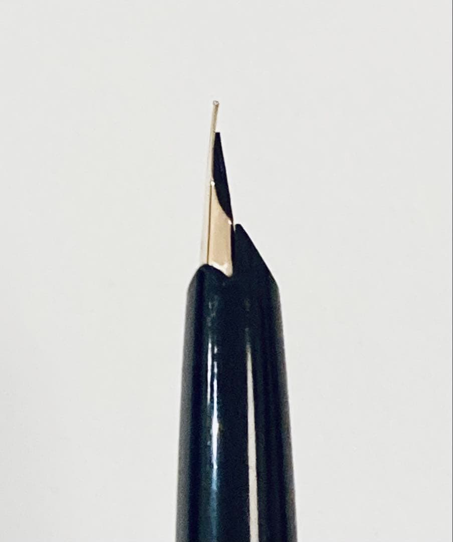 ペン先14金◆モンブラン高級万年筆14K MONTBLANC 1970sブラック