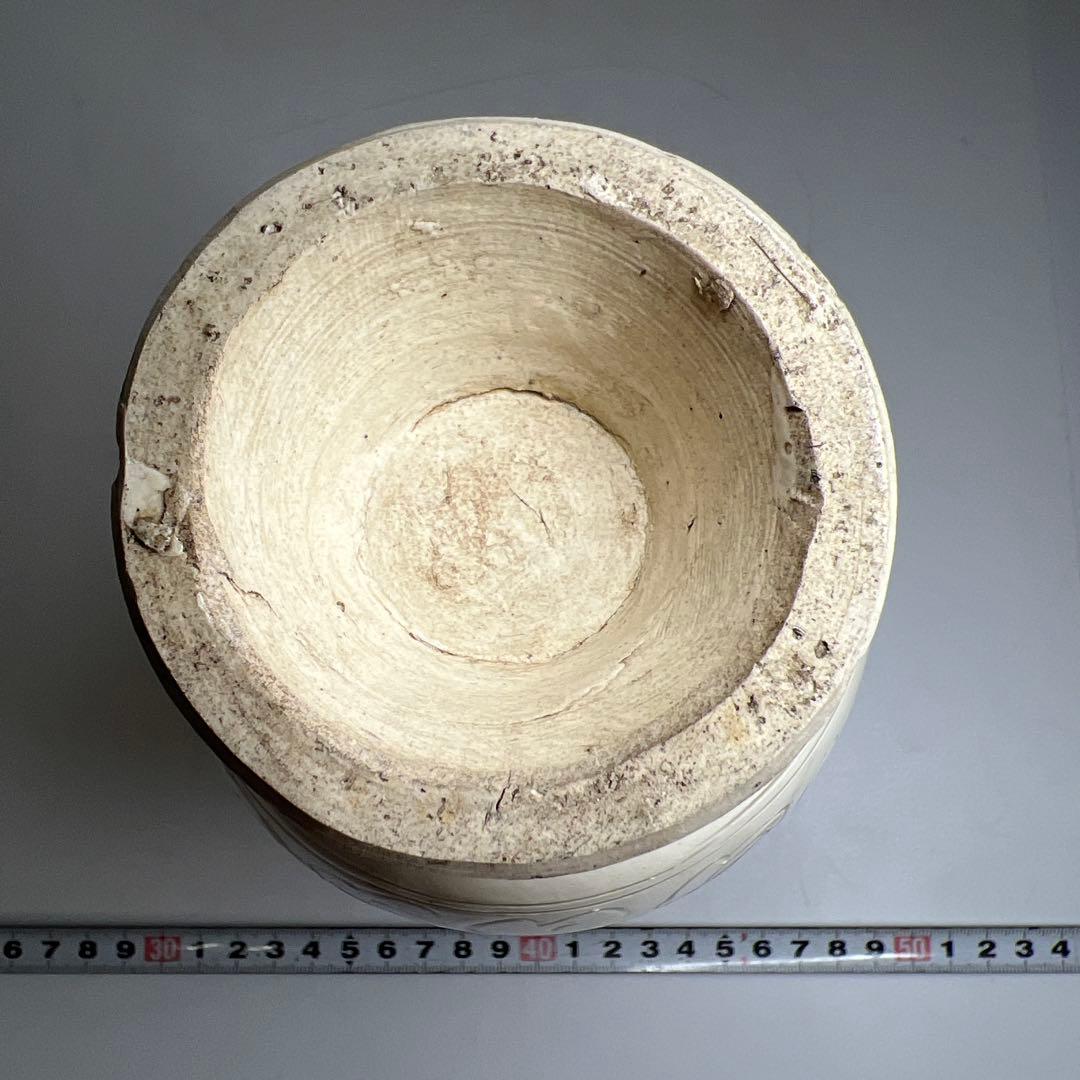 中国宋時代　掻落白釉水注　高さ21.7㎝　東Y7-0806⭐︎2Fトトチル