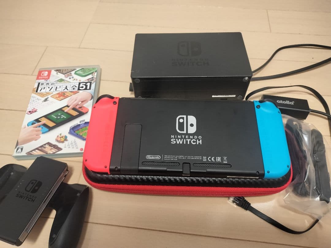 Nintendo Switch 本体（美品） + アソビ大全