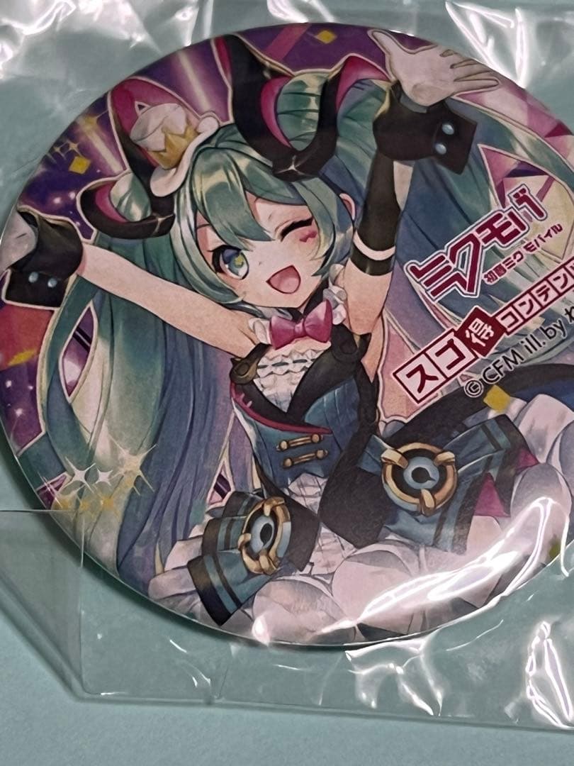 初音ミク　マジカルミライ2019 缶バッジ　1点　スゴ得コンテンツ　ミクモバ