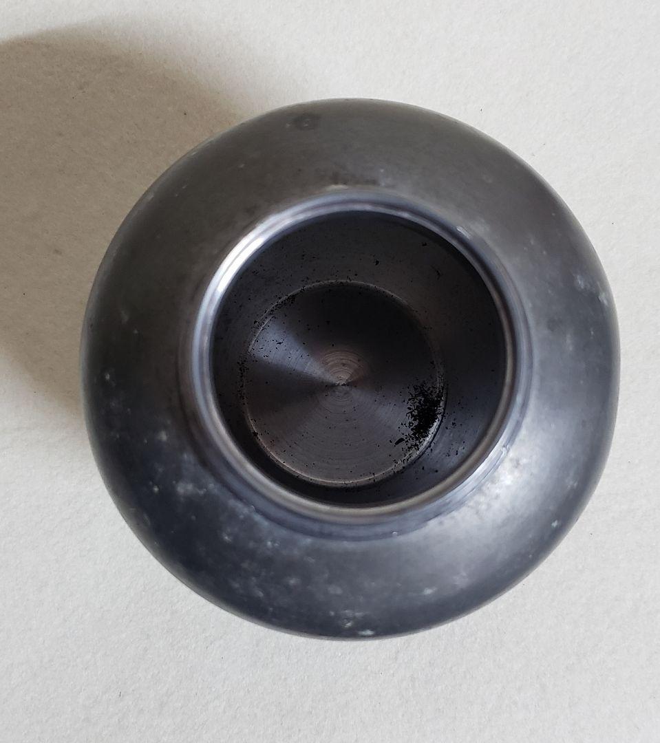 乾茂號造 錫製 茶入 茶心壷 茶道具 煎茶道具