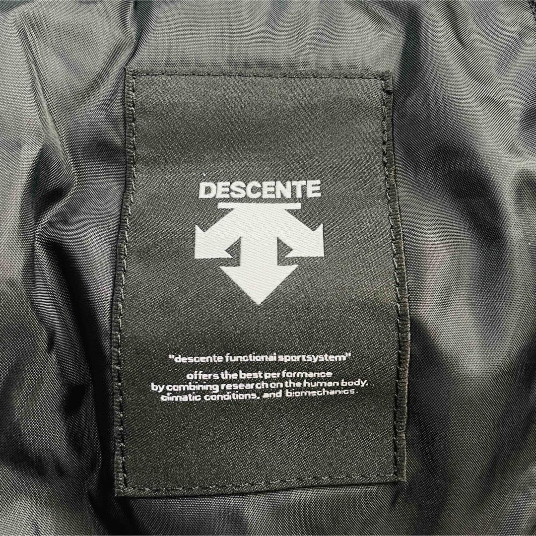 6649【美品】デサント　中綿スキージャケット　メンズ　グリーン　バイカラー