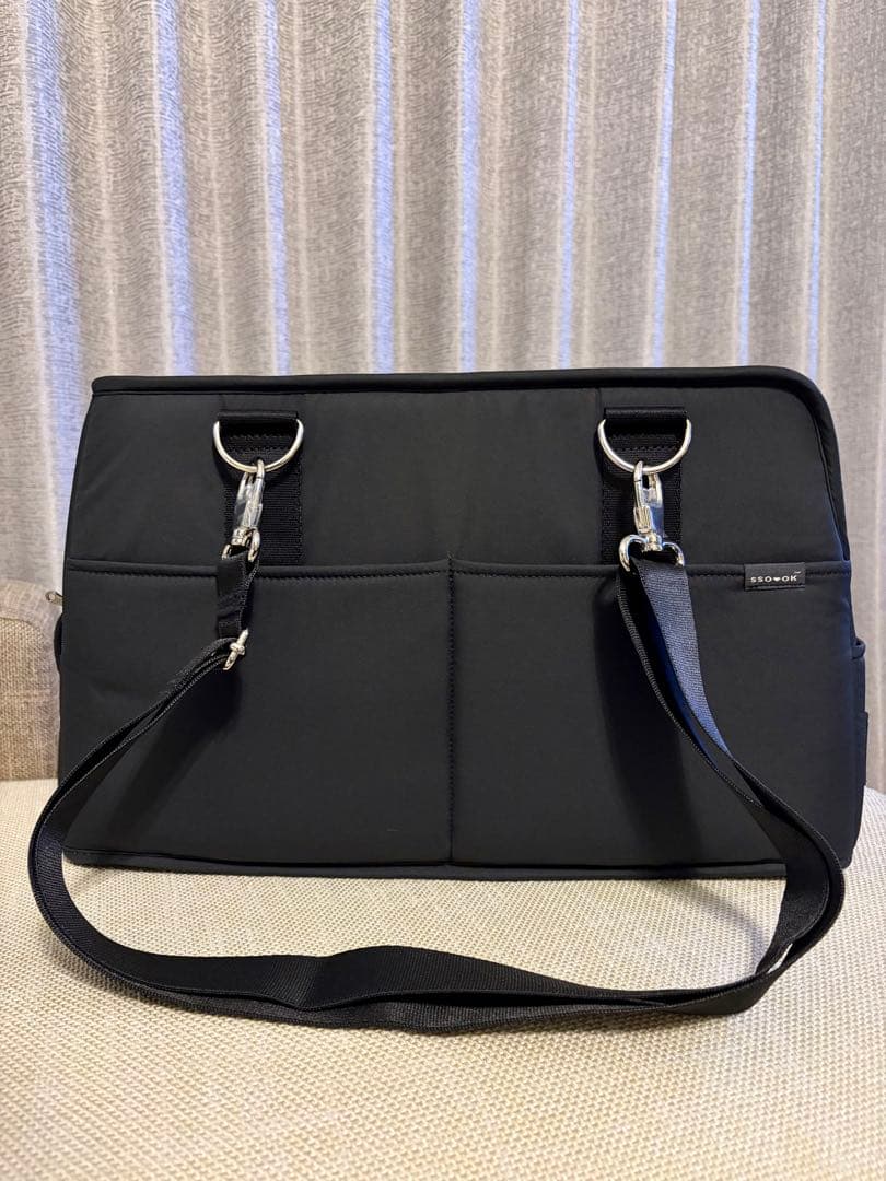 【新品】ssoook キャリーバッグM ブラック タグ付き