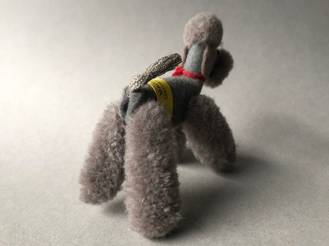 Steiff ポンポンプードル グレー
