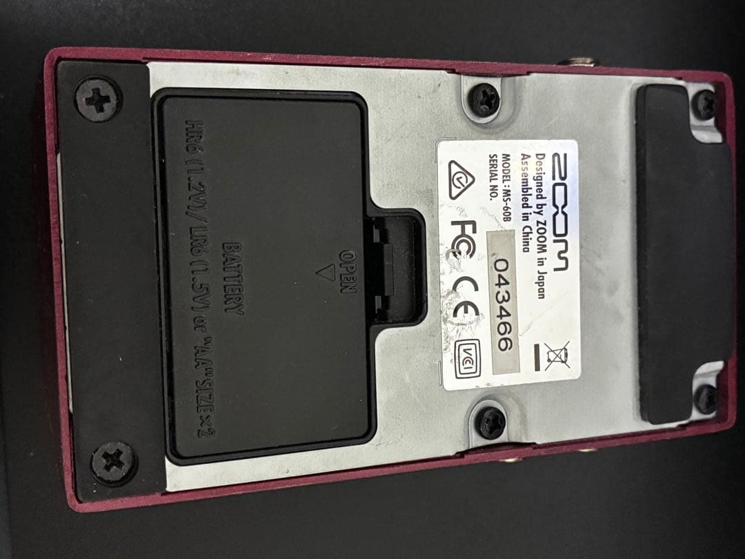 ZOOM MS-60B マルチエフェクター