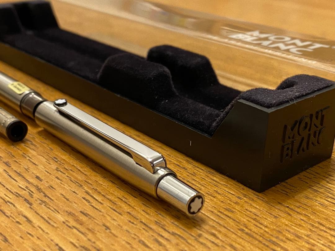 【新品・未使用】MONTBLANC モンブラン ノック式ボールペン Sライン
