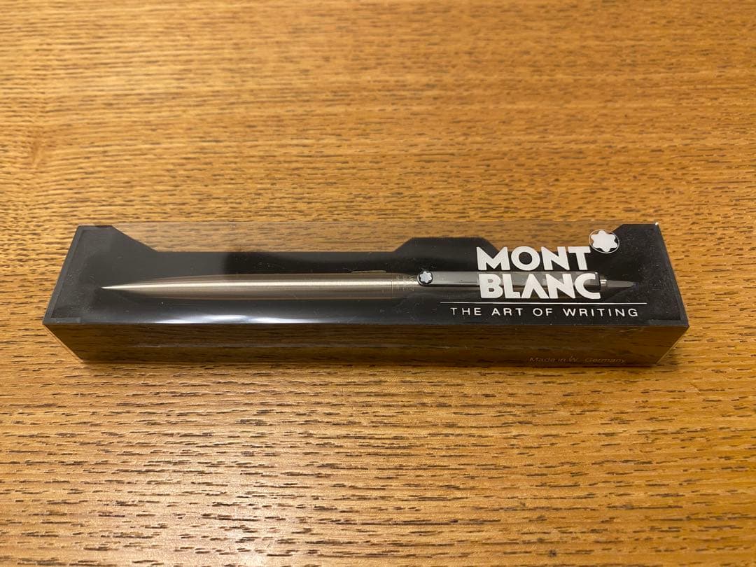 【新品・未使用】MONTBLANC モンブラン ノック式ボールペン Sライン