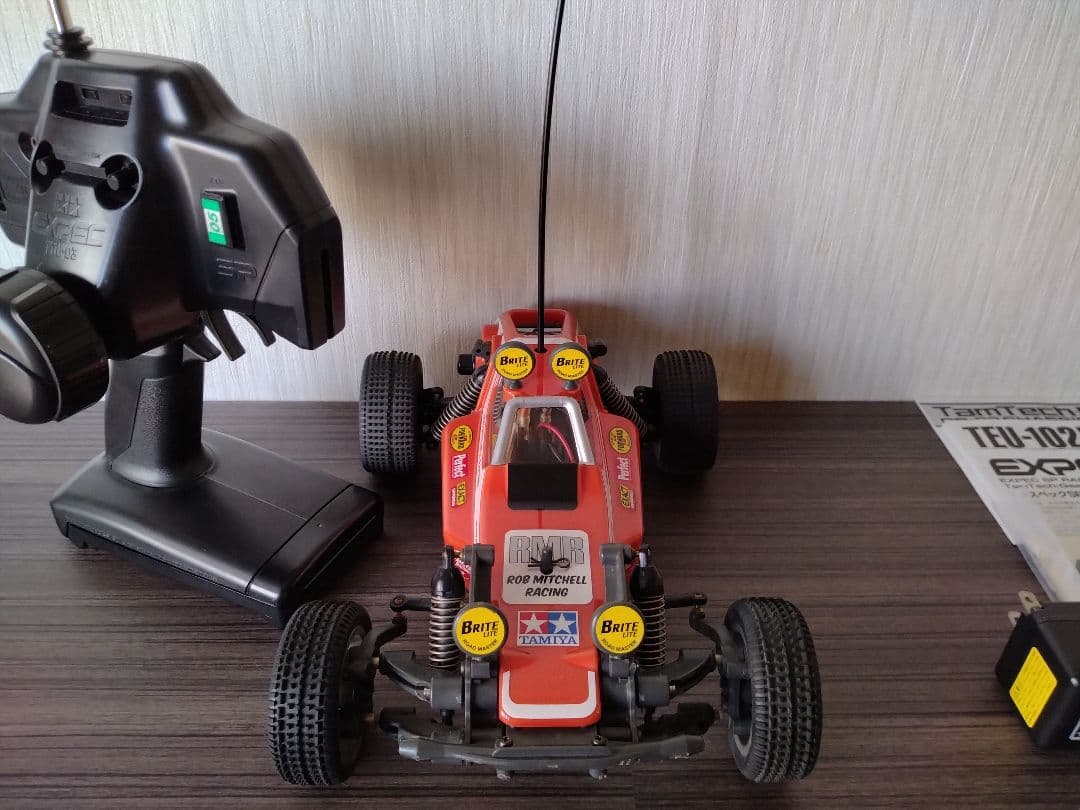 RCタムテックギア バギーチャンプ美品オレンジ タミヤラジコンカー
