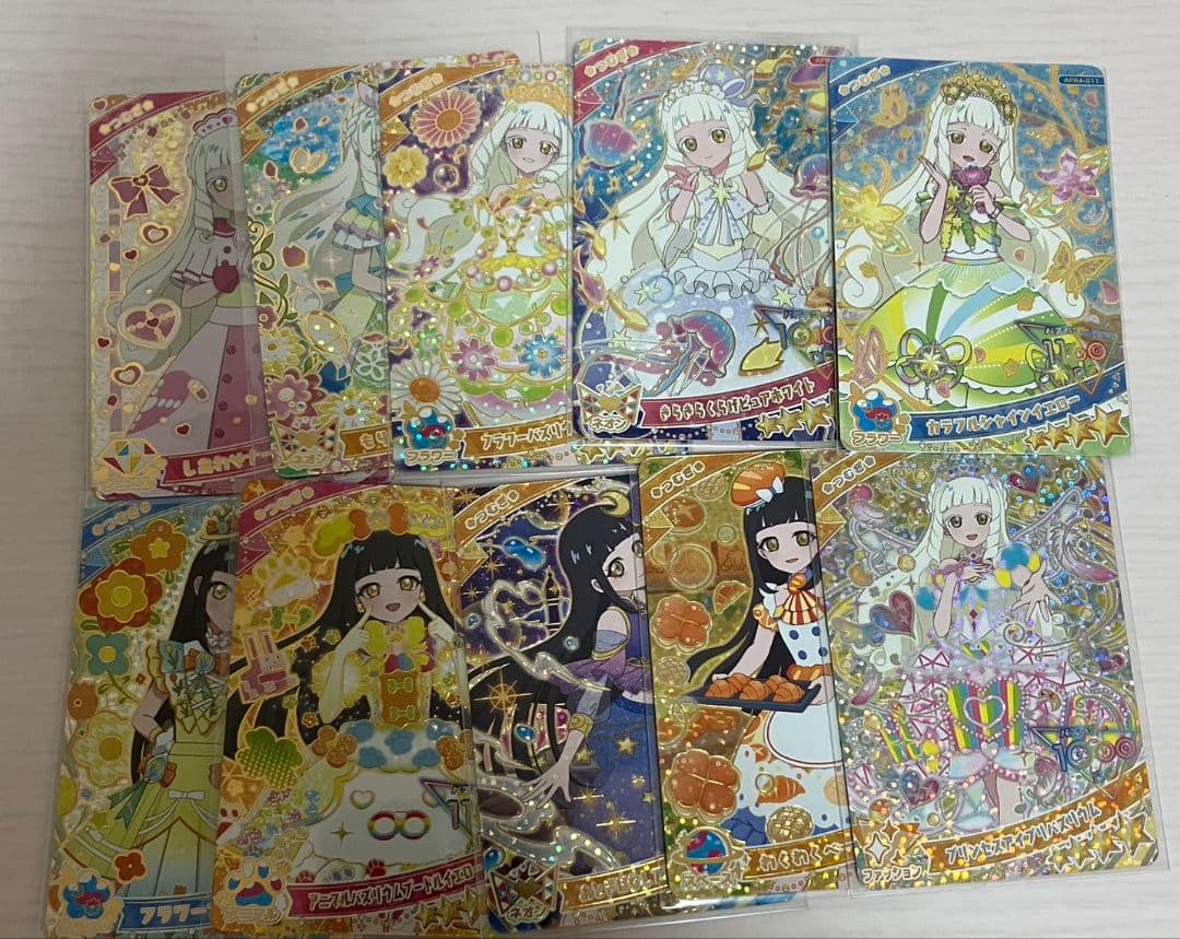 ひみつのアイプリ つむぎ コンプリートセット 星4 サイン スペシャル パラレル