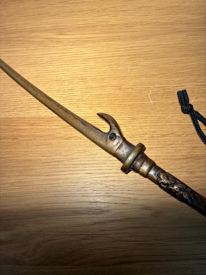 018 兜割 銅製 時代武具 鉢割（はちわり）