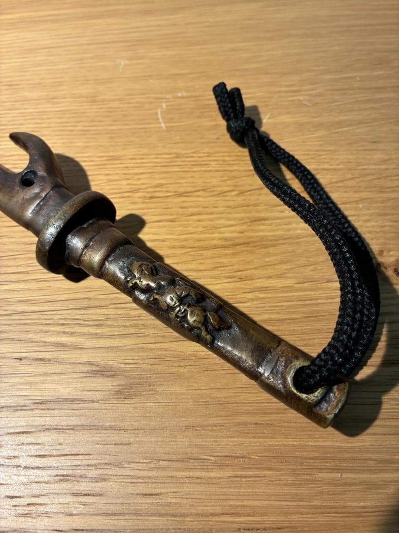 018 兜割 銅製 時代武具 鉢割（はちわり）