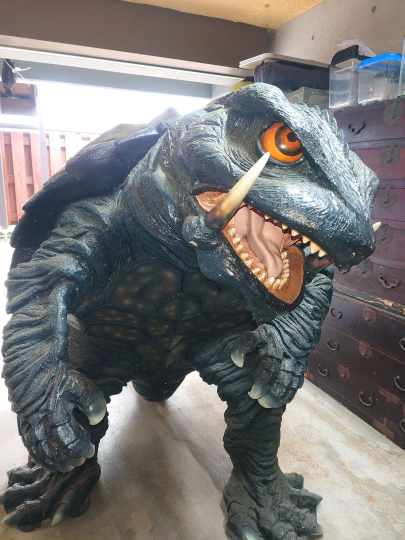 ガメラ　巨大　フィギュア　等身大フィギュア　美品