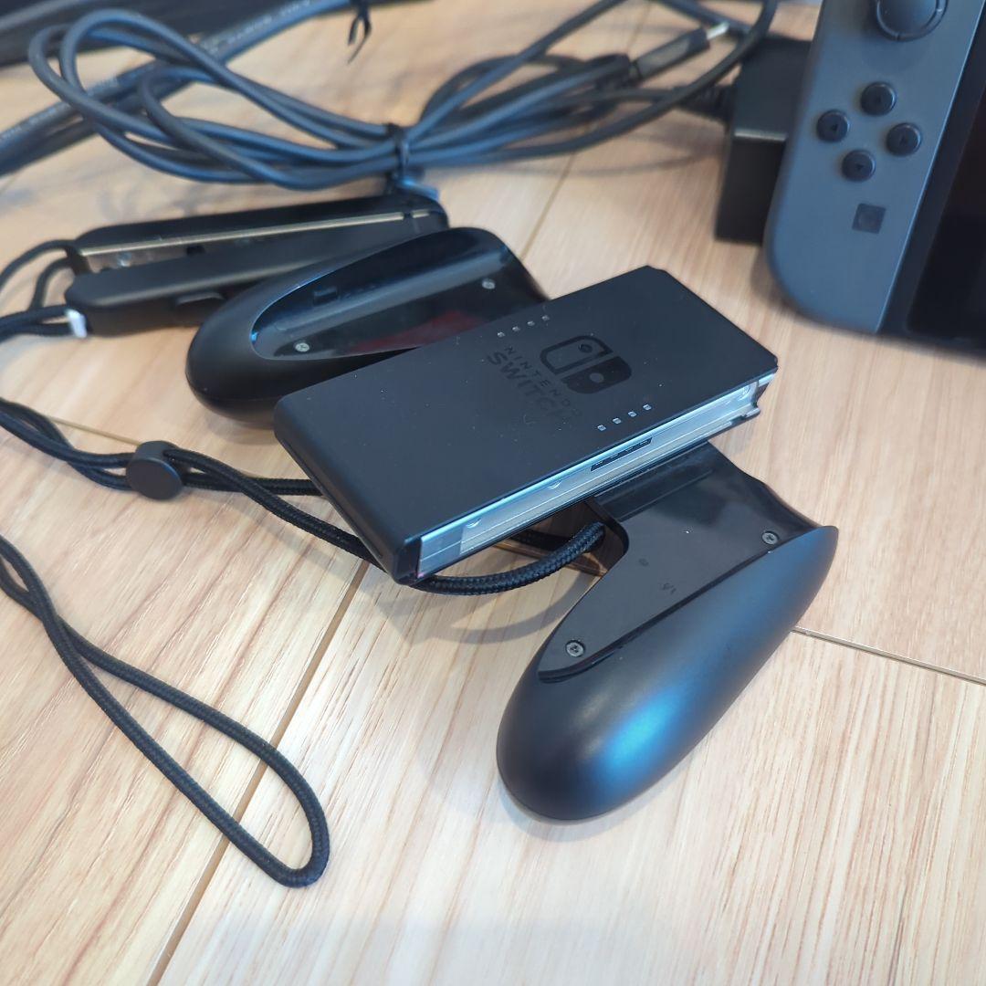 Nintendo Switch 2017初期型グレー本体セット 箱説明書 付属品