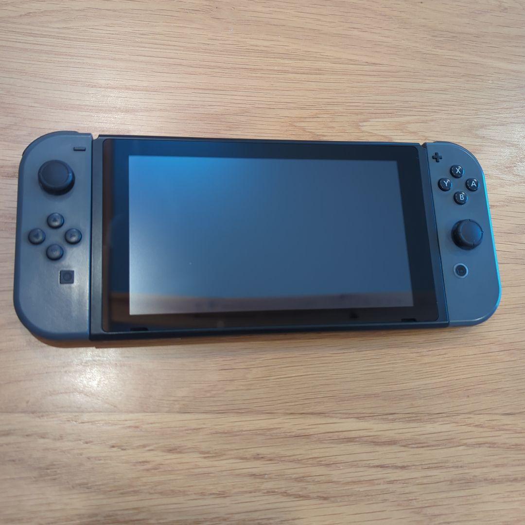Nintendo Switch 2017初期型グレー本体セット 箱説明書 付属品