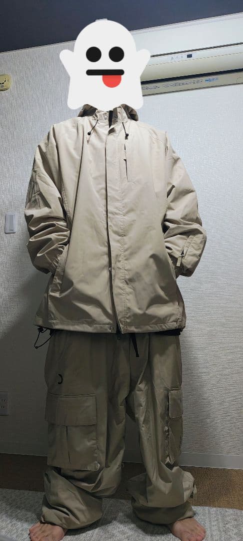 MAHF マーフ ウェア セットアップ ベージュ