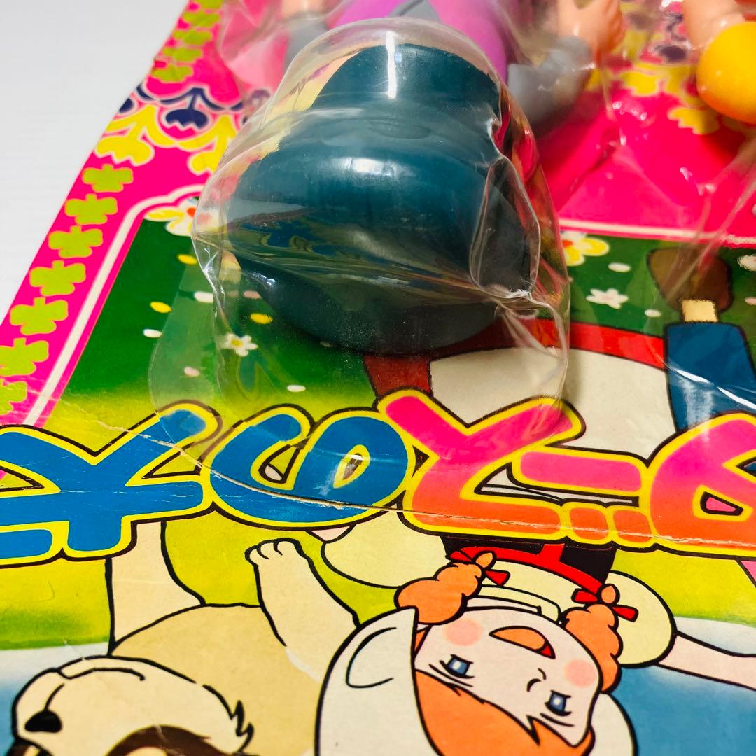 当時物 未開封 タケミ フランダースの犬 ネロ＆アロア ソフビ フィギュア