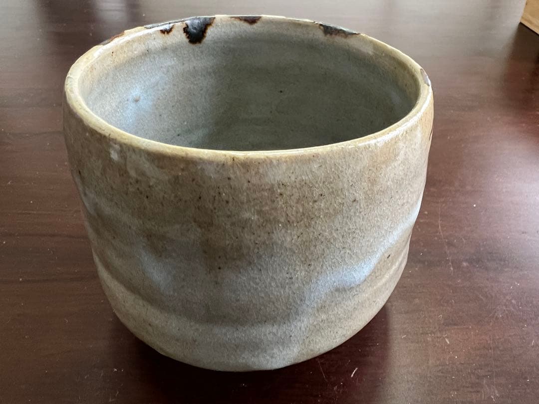 虎渓山水月窯　唐津風　茶碗