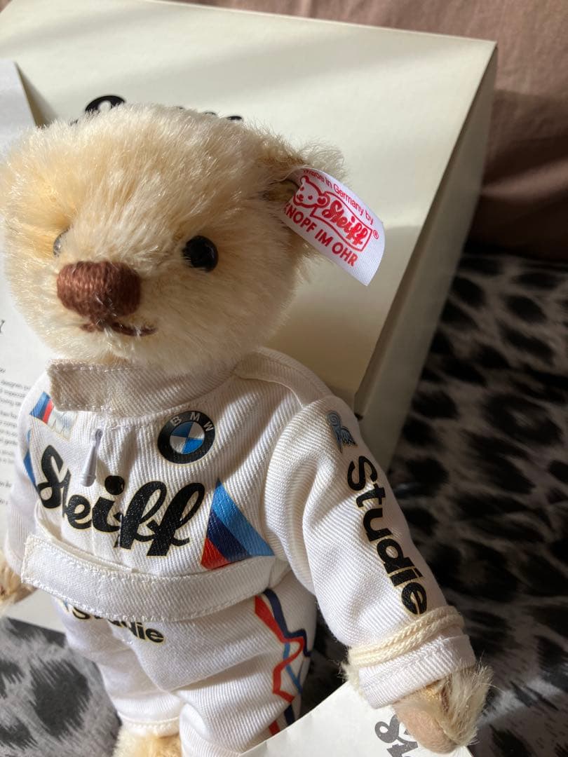 Steiff  テディベア レーシングスーツ