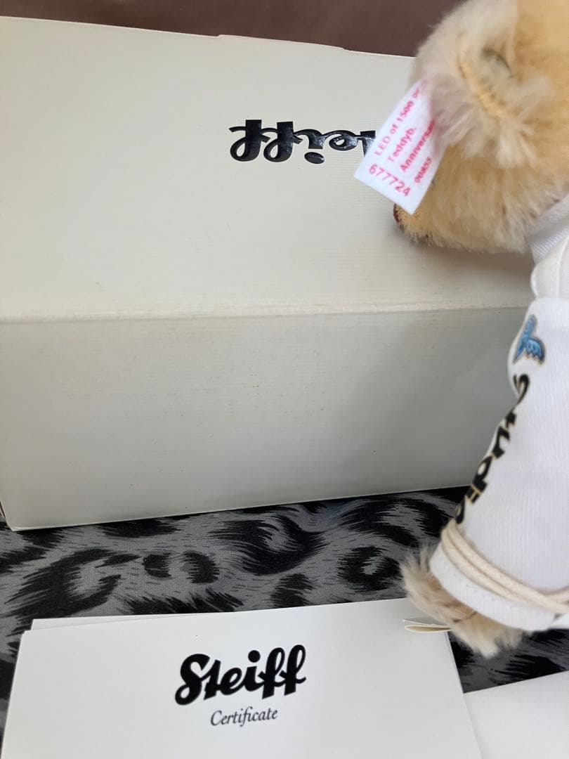 Steiff  テディベア レーシングスーツ