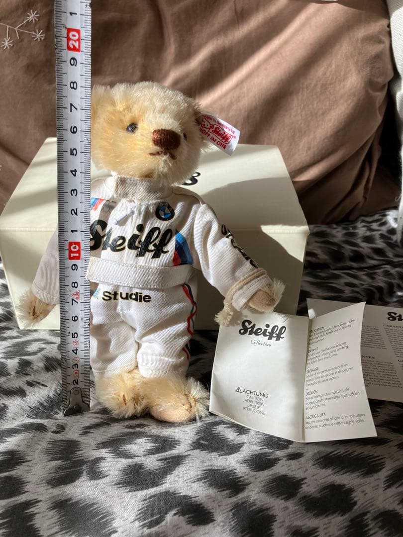 Steiff  テディベア レーシングスーツ