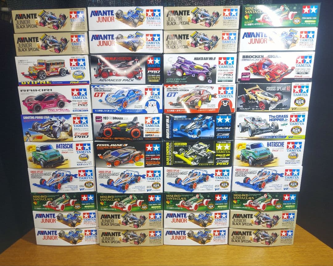 新品 TAMIYA ミニ四駆 大量 未組立 40台セット 引退 特別 限定 SP