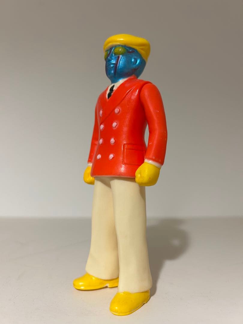 【無版権物】　ロボット刑事　ソフビ　当時物　昭和　特撮