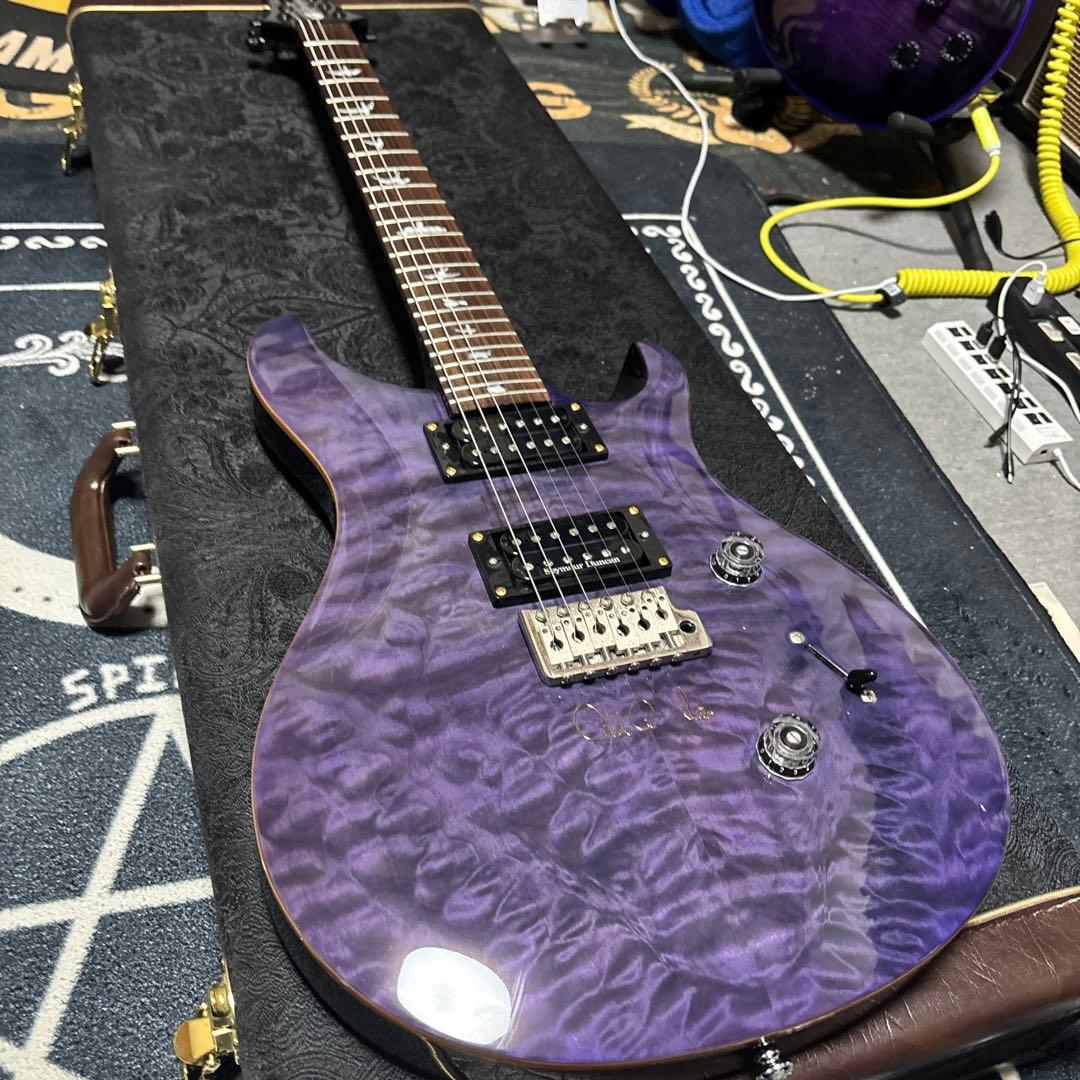 PRS エレキギター 紫色