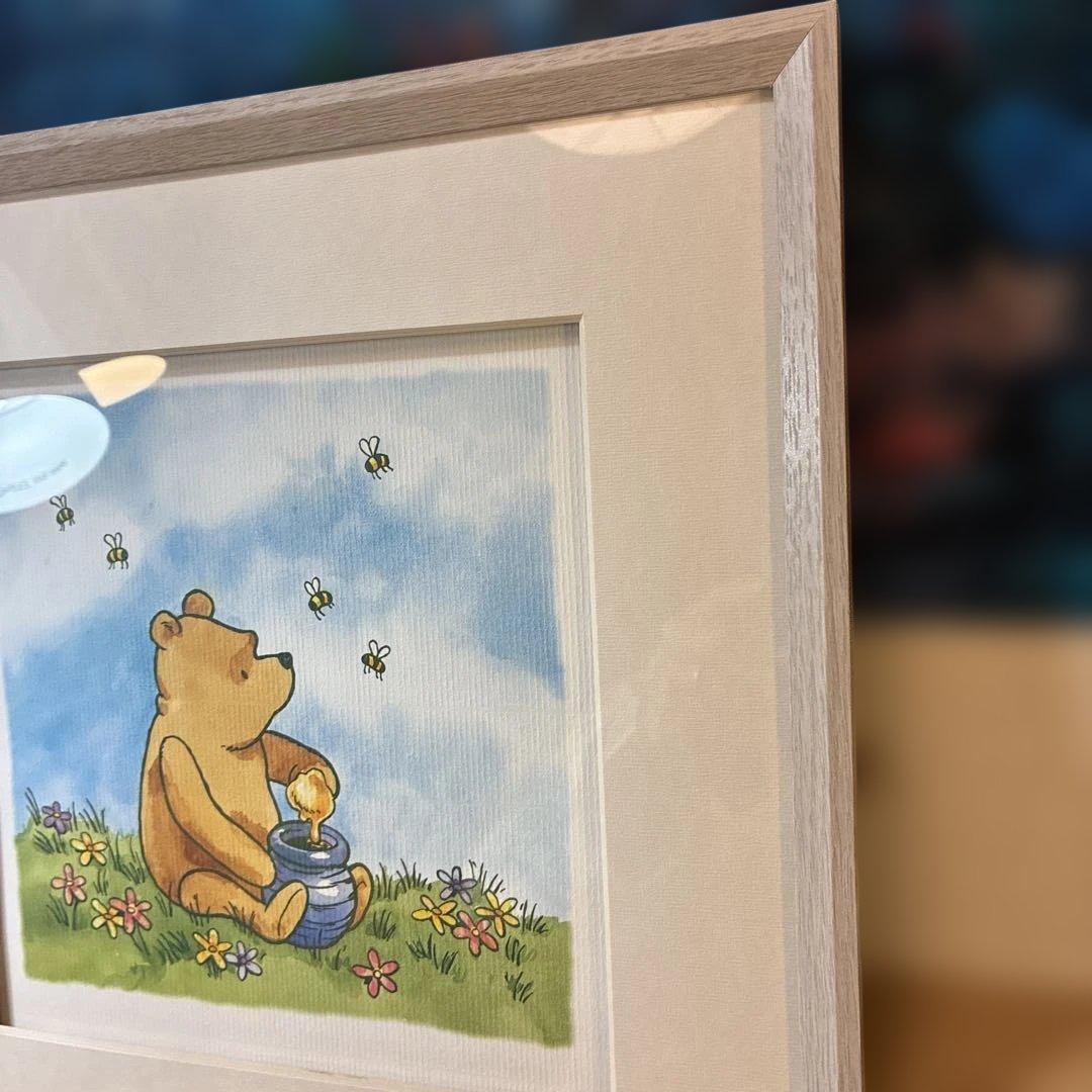 未使用保管　クラシックプー 額装アート framed prints 正規品
