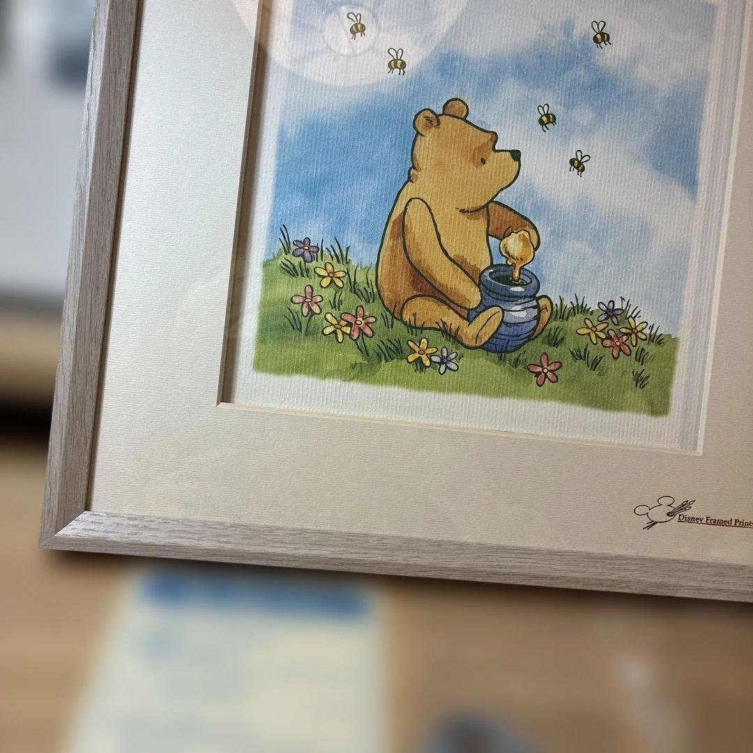 未使用保管　クラシックプー 額装アート framed prints 正規品