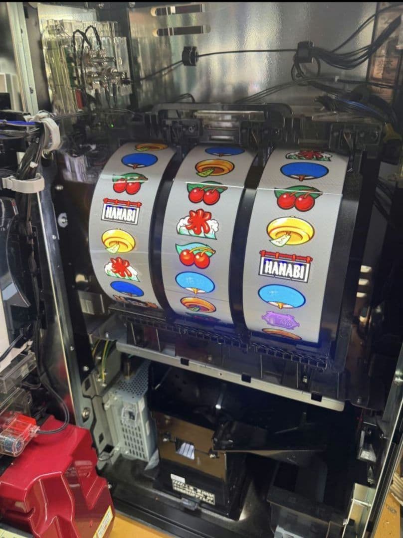 パチスロ実機　新ハナビ