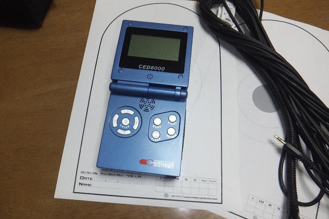 シューティングタイマー【希少・美品】CED8000 小型・多機能