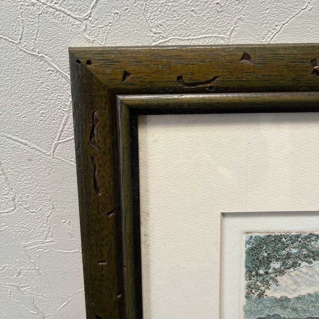 希少　織田義郎リトグラフ ノイシュバンシュタイン城Neuschwanstein