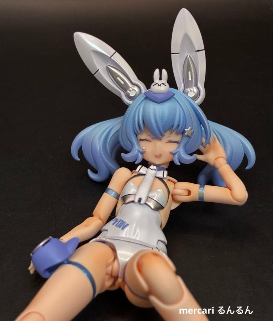 まこまこ メガミデバイス PUNI☆MOFU 雪トゥ 塗装完成品